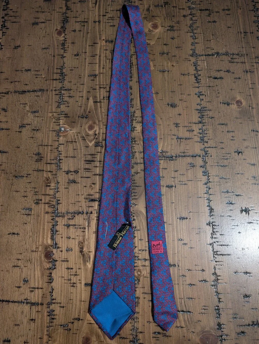 VTG- Hermes 100% Silk Tie
